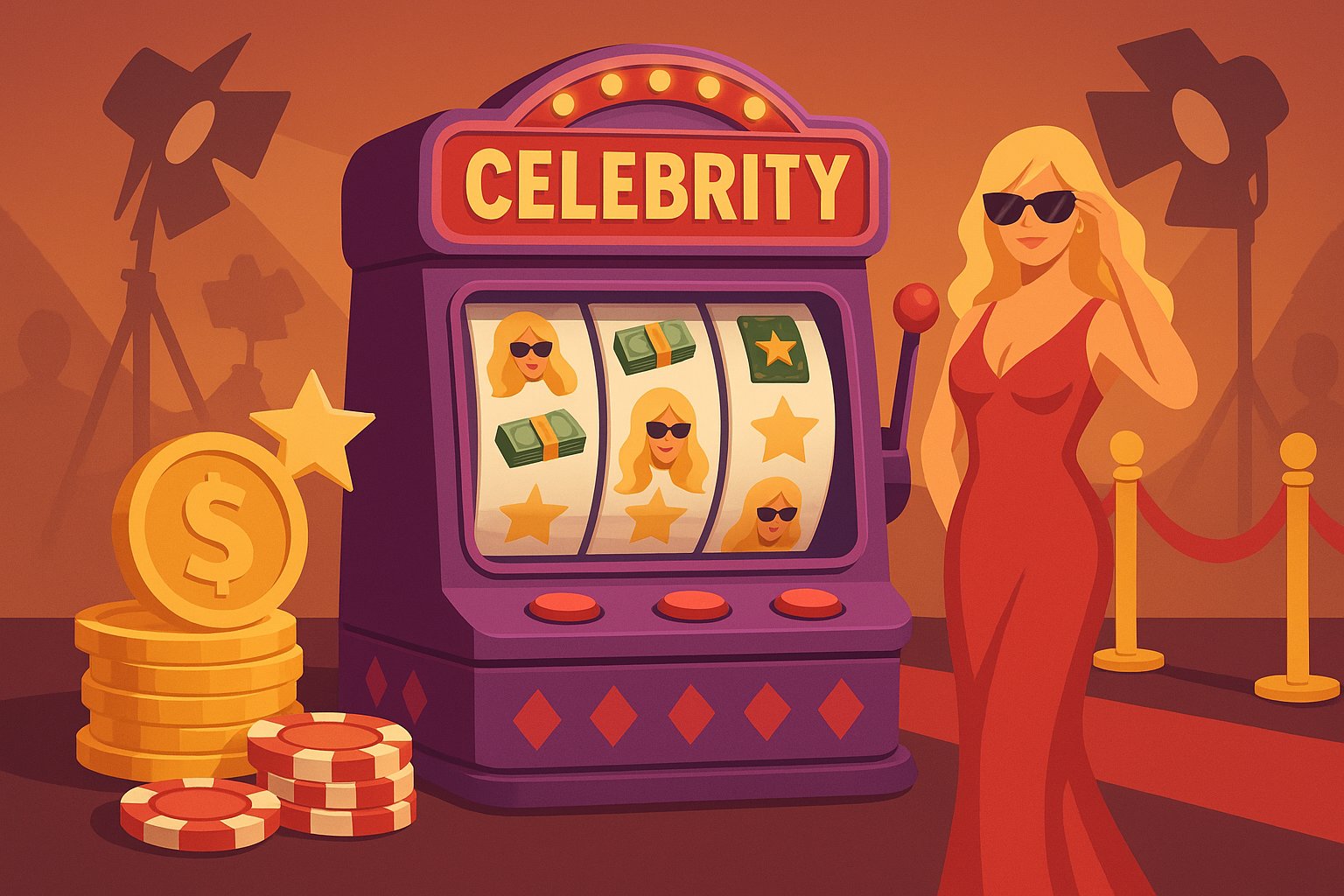 Celebrity-Endorsed Slot Games: Vonzzák-e tényleg a játékosokat a hírességekhez köthető nyerőgépek?