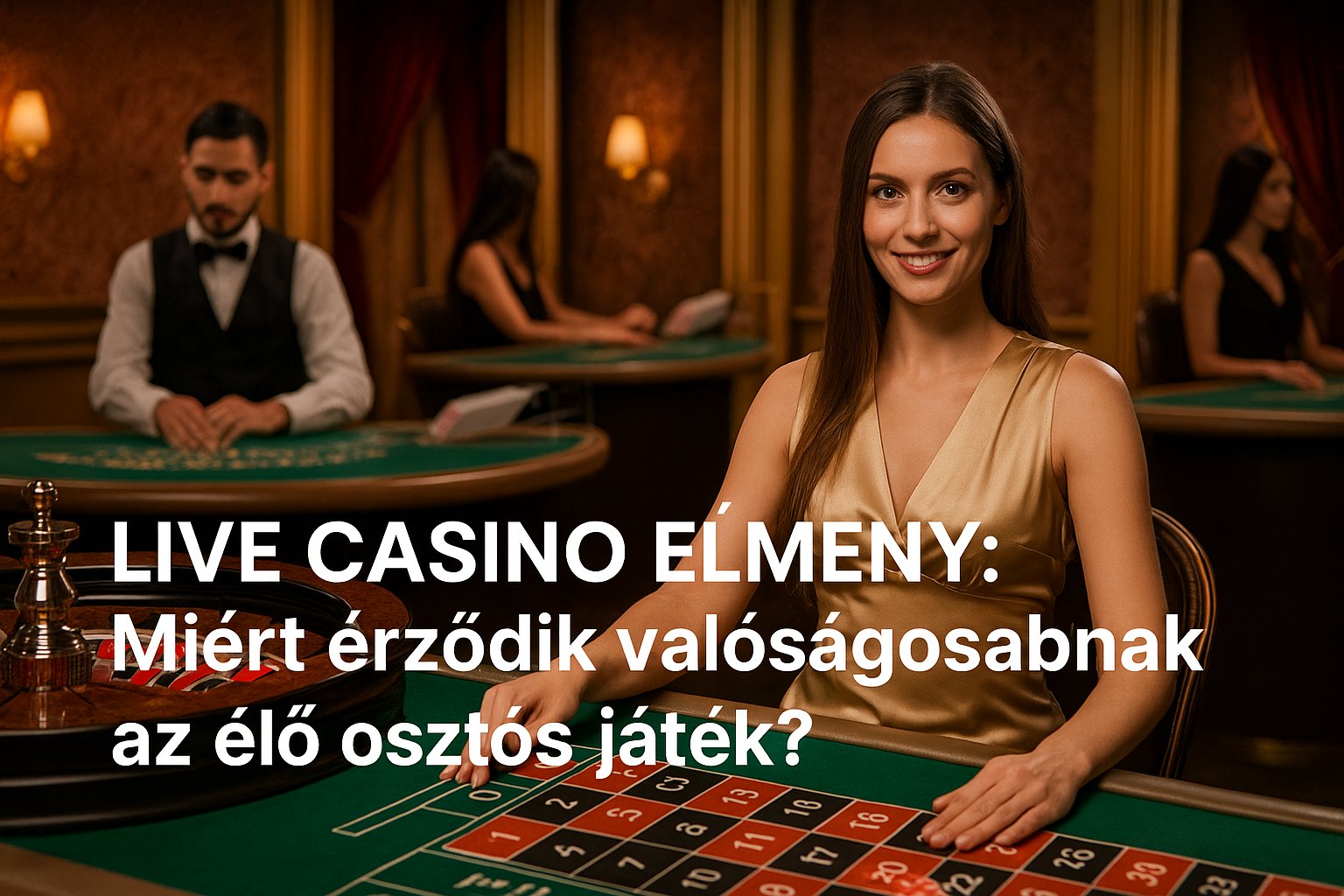 Live Casino Élmény: Miért érződik valóságosabbnak az élő osztós játék?